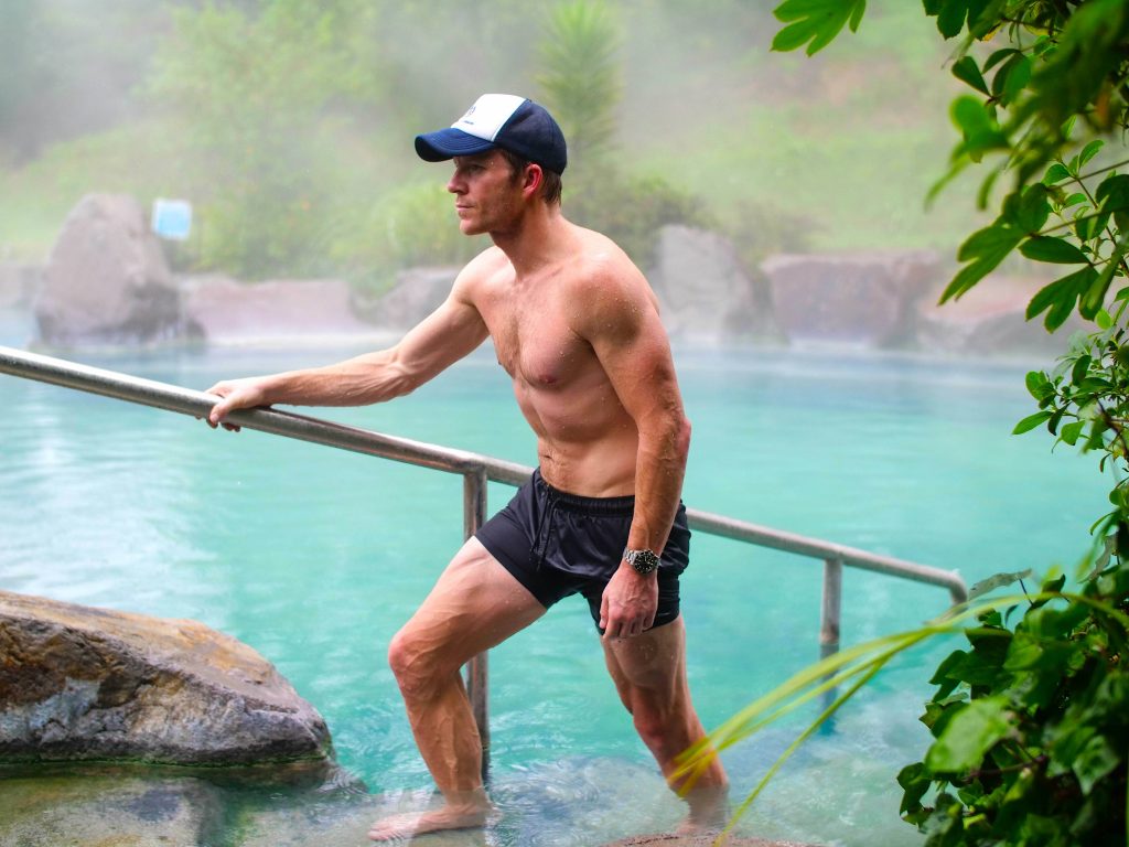taupo hot springs for sports recovery
