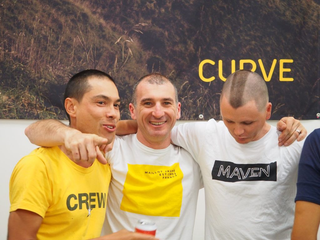 Adam, Steve and Rhino from Curve 